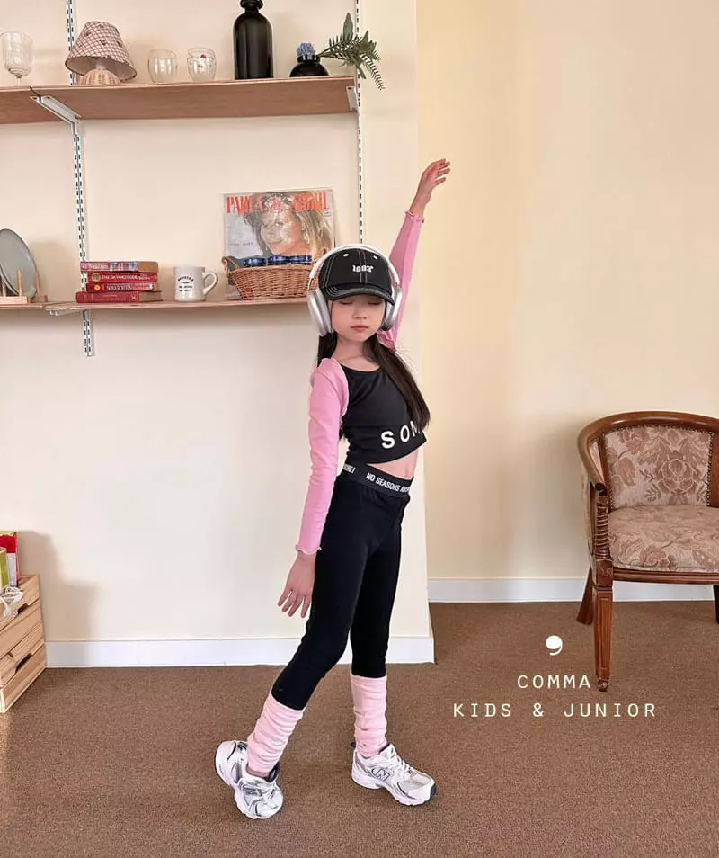 Comma - Korean Children Fashion - #childofig - Band Leggings - 4