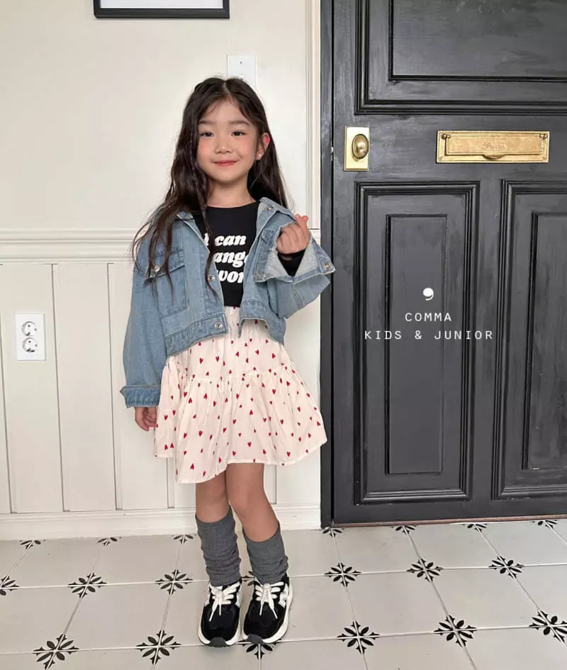 Comma - Korean Children Fashion - #designkidswear - Denim Blue Jacket - 12