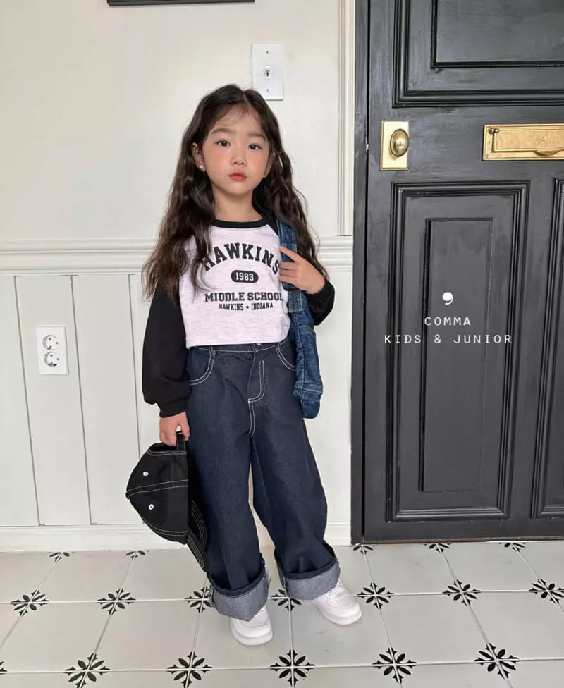 Comma - Korean Children Fashion - #discoveringself - Roll Up Jeans - 11