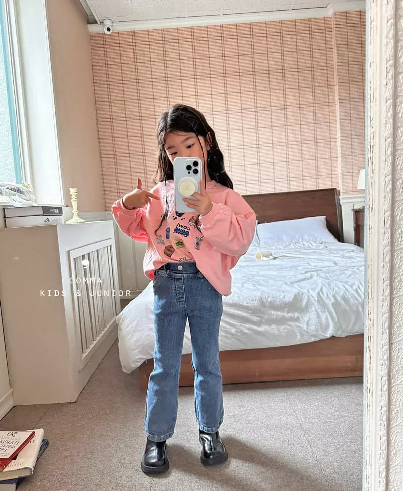 Comma - Korean Children Fashion - #discoveringself - Junsa Sweatshirt - 5