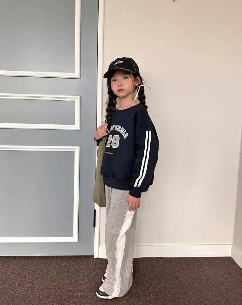 Comma - Korean Children Fashion - #fashionkids - Tape Sweatshirt - 3