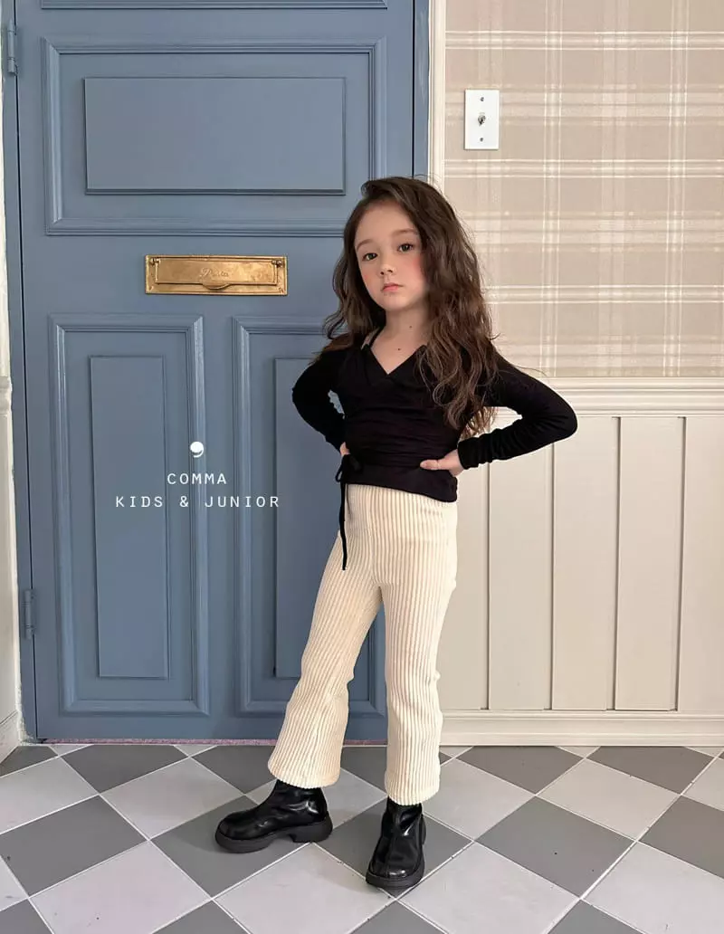 Comma - Korean Children Fashion - #kidzfashiontrend - Veloure Pants - 10