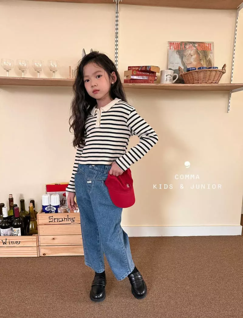 Comma - Korean Children Fashion - #magicofchildhood - Lavel Jeans - 12