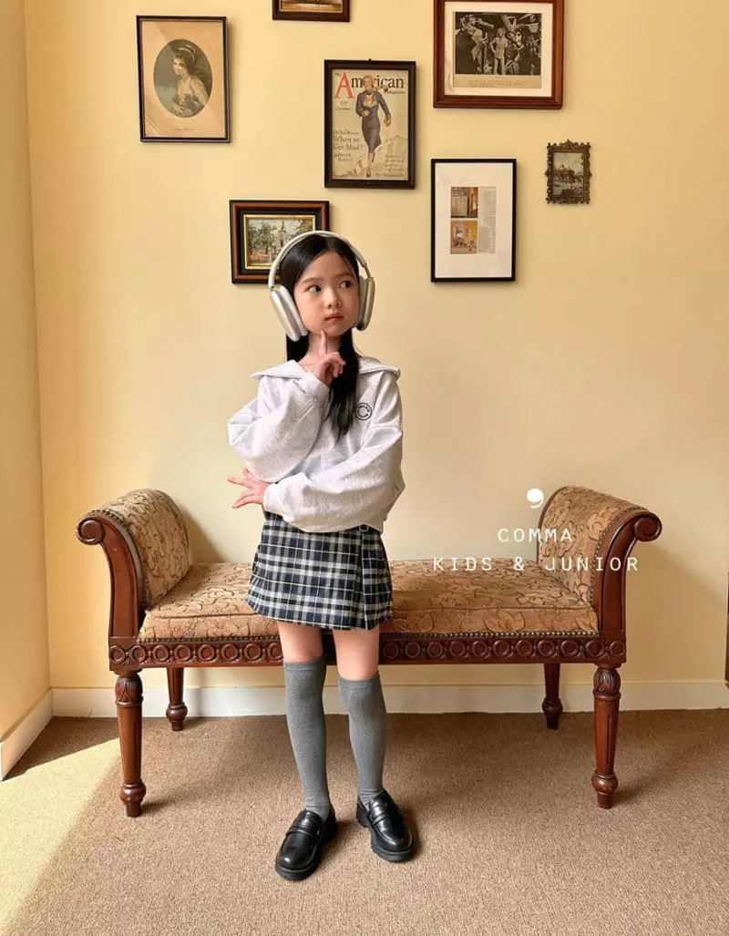 Comma - Korean Children Fashion - #prettylittlegirls - Check Skirt - 8
