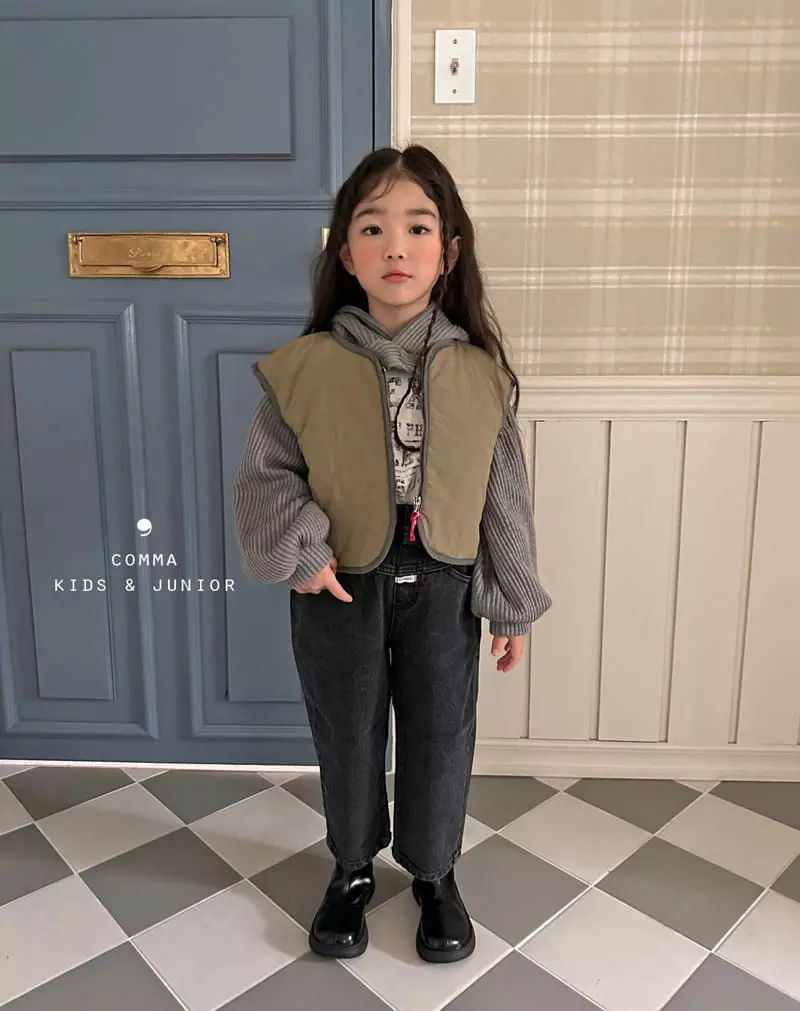 Comma - Korean Children Fashion - #prettylittlegirls - Crack Paint Tee - 8