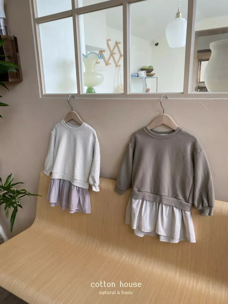 Cotton House - Korean Children Fashion - #Kfashion4kids - Back Slir Layered One-piece - 10
