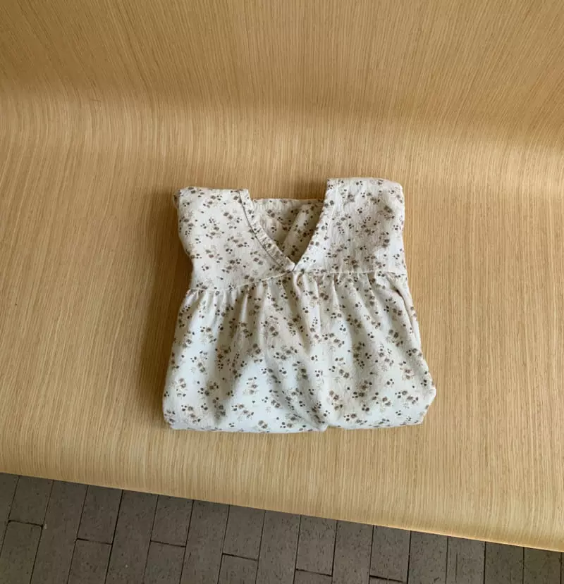 Cotton House - Korean Children Fashion - #childofig - Rosemary One-piece - 7