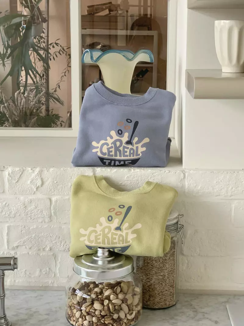 Cotton House - Korean Children Fashion - #designkidswear - Cereal Sweatshirt - 12