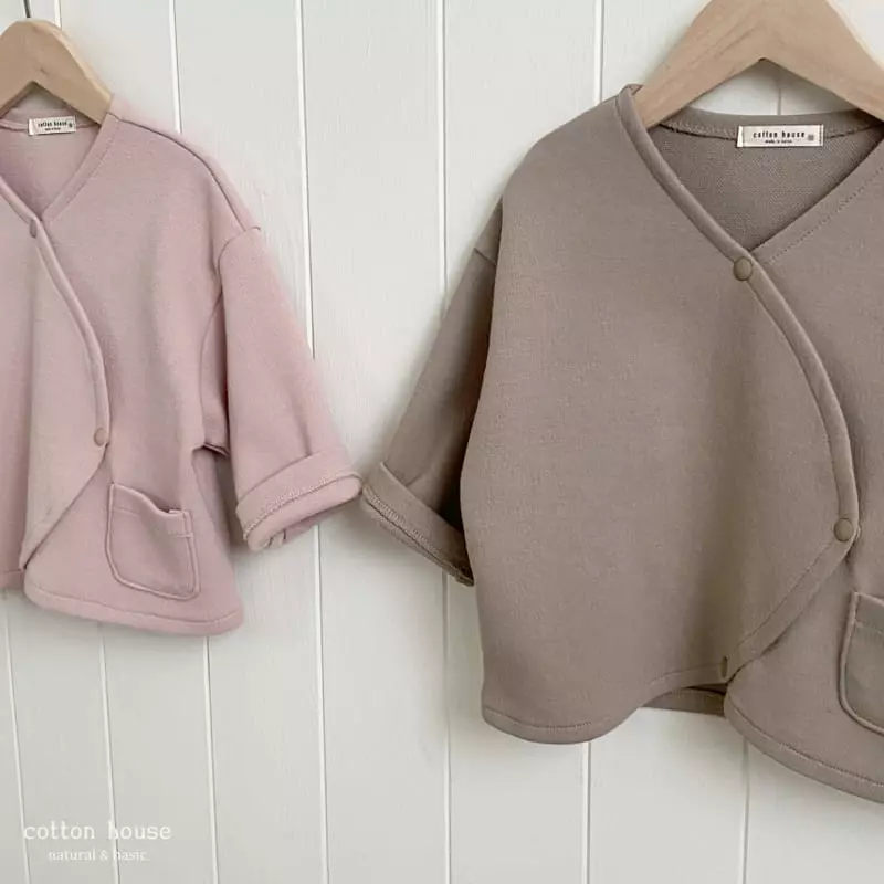 Cotton House - Korean Children Fashion - #designkidswear - Round Jacket - 4