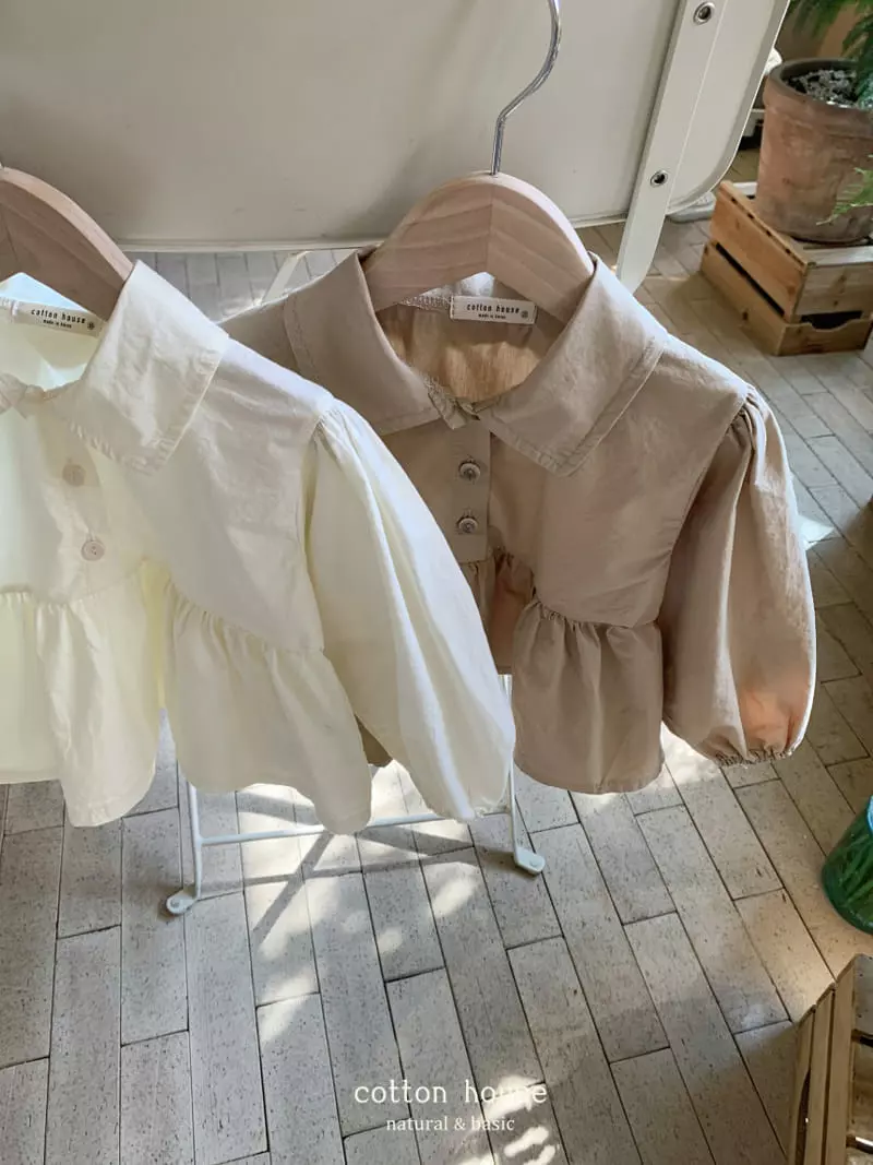 Cotton House - Korean Children Fashion - #fashionkids - Collar Blouse - 9