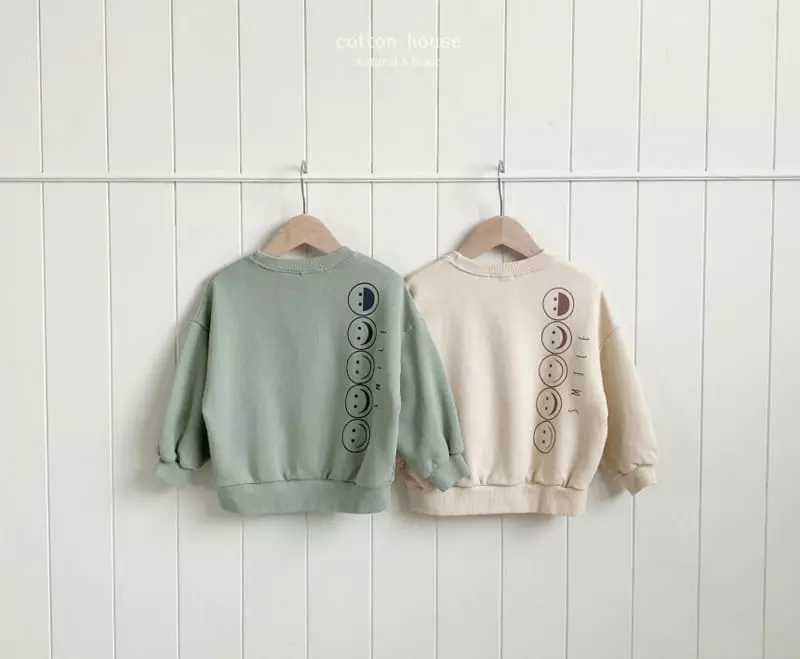 Cotton House - Korean Children Fashion - #fashionkids - Smile Sweathsirt