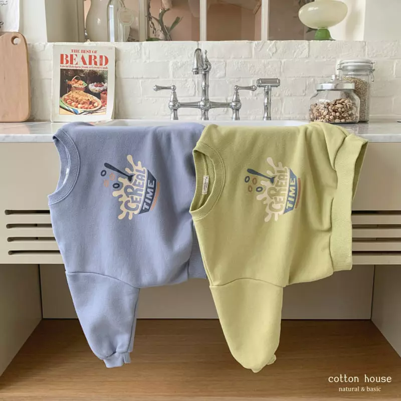 Cotton House - Korean Children Fashion - #kidsshorts - Cereal Sweatshirt