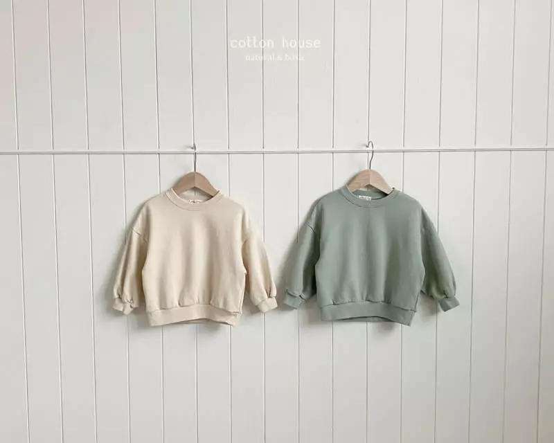 Cotton House - Korean Children Fashion - #kidsshorts - Smile Sweathsirt - 2