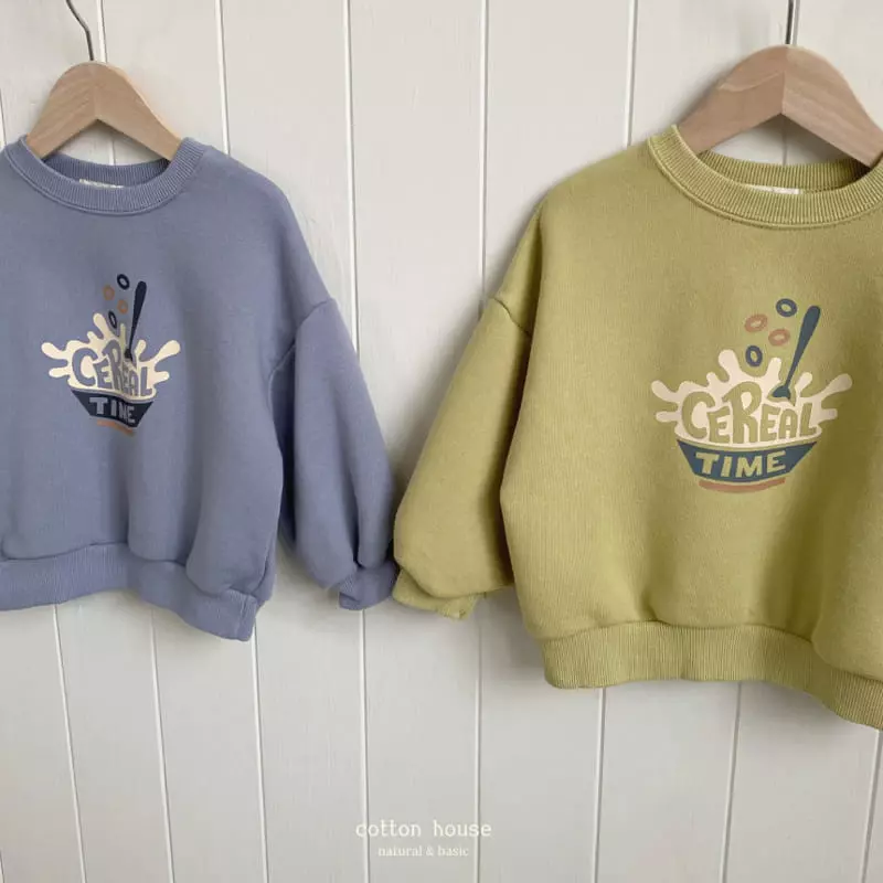 Cotton House - Korean Children Fashion - #kidzfashiontrend - Cereal Sweatshirt - 3