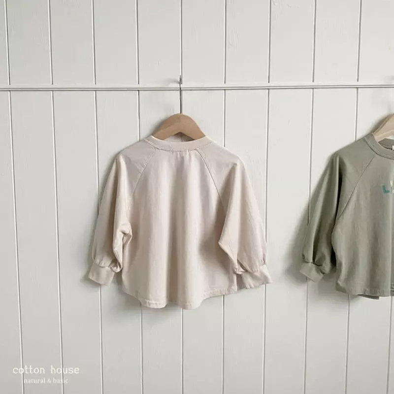 Cotton House - Korean Children Fashion - #kidzfashiontrend - Lucky Raglan Tee - 3