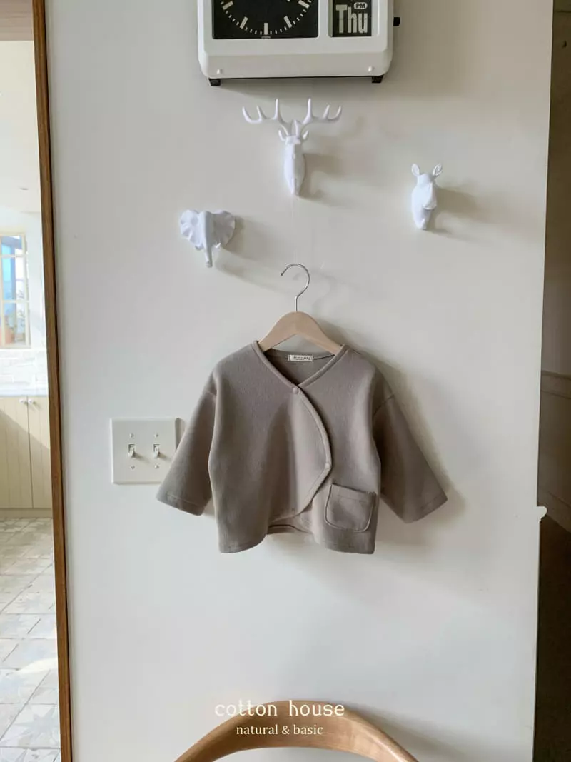 Cotton House - Korean Children Fashion - #littlefashionista - Round Jacket - 10
