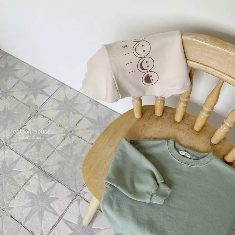Cotton House - Korean Children Fashion - #stylishchildhood - Smile Sweathsirt - 12
