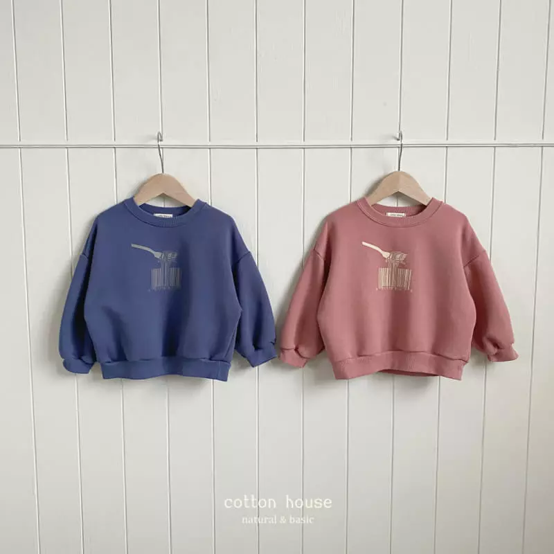 Cotton House - Korean Children Fashion - #toddlerclothing - Bacode Sweatshirt
