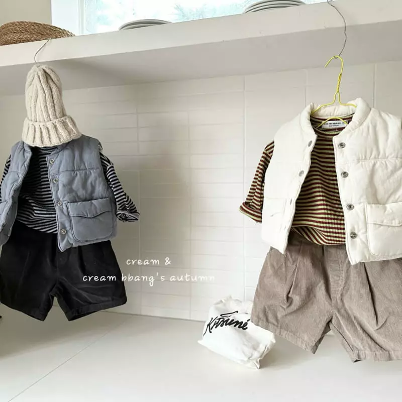 Cream Bbang - Korean Children Fashion - #Kfashion4kids - Rib Shorts - 5