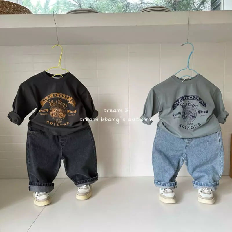 Cream Bbang - Korean Children Fashion - #childofig - Arijona Tee - 8