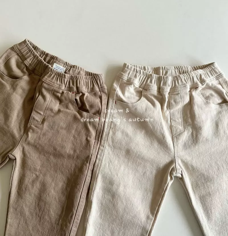 Cream Bbang - Korean Children Fashion - #stylishchildhood - Joy Pants - 4