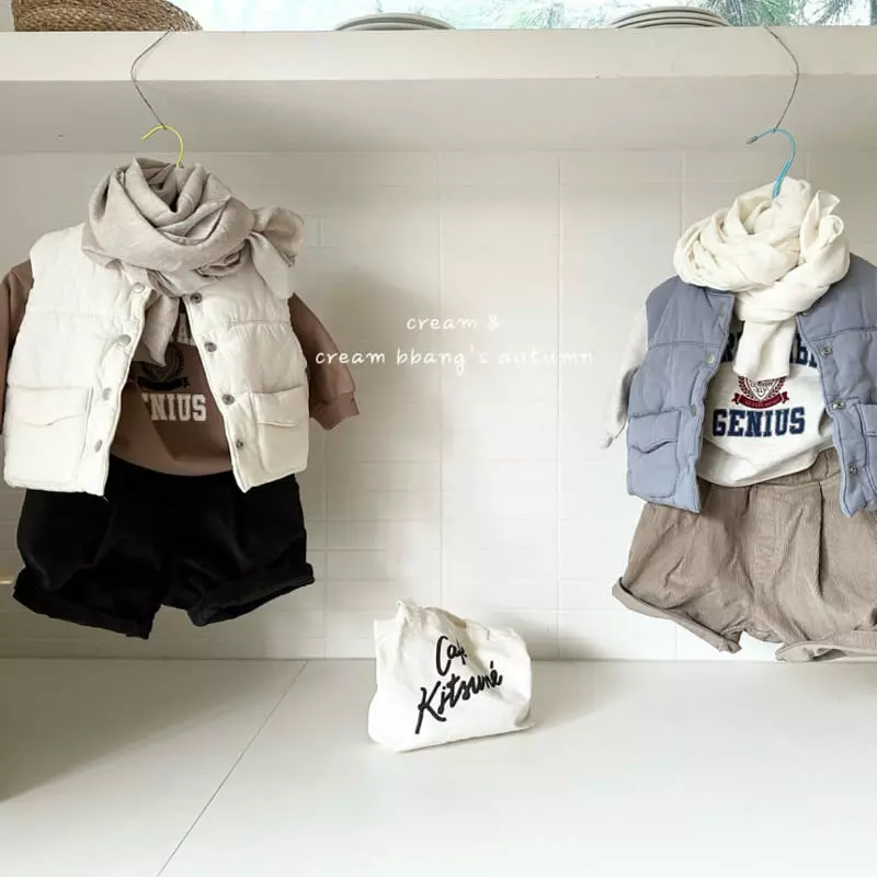 Cream Bbang - Korean Children Fashion - #childofig - Rib Shorts - 10