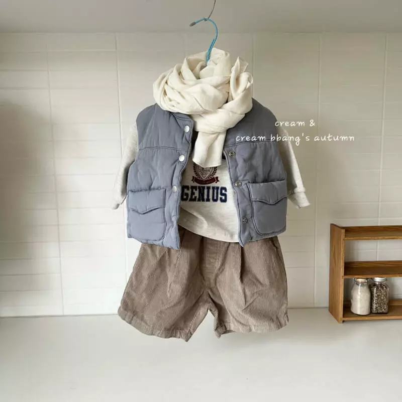 Cream Bbang - Korean Children Fashion - #childofig - Rib Shorts - 11
