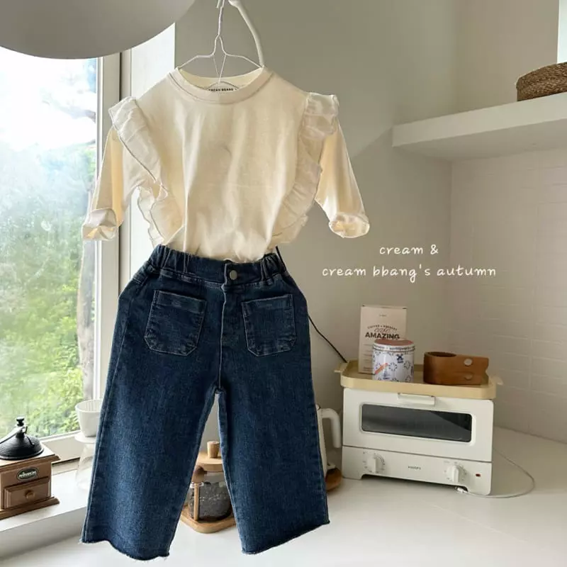 Cream Bbang - Korean Children Fashion - #childofig - Oliver Tee - 6
