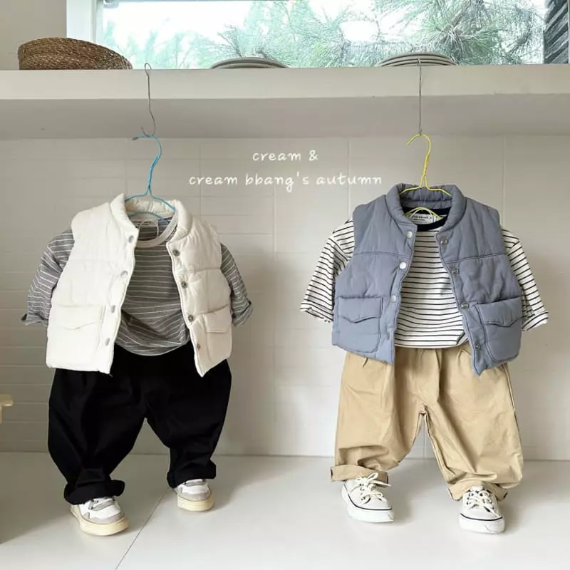 Cream Bbang - Korean Children Fashion - #childrensboutique - Specail Stripes Tee - 10