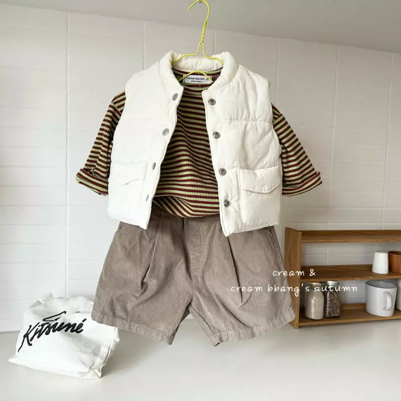 Cream Bbang - Korean Children Fashion - #childrensboutique - Rib Shorts - 12
