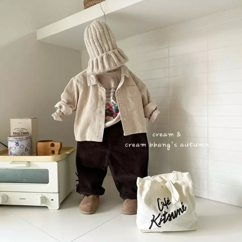 Cream Bbang - Korean Children Fashion - #childrensboutique - Petit Tee - 6