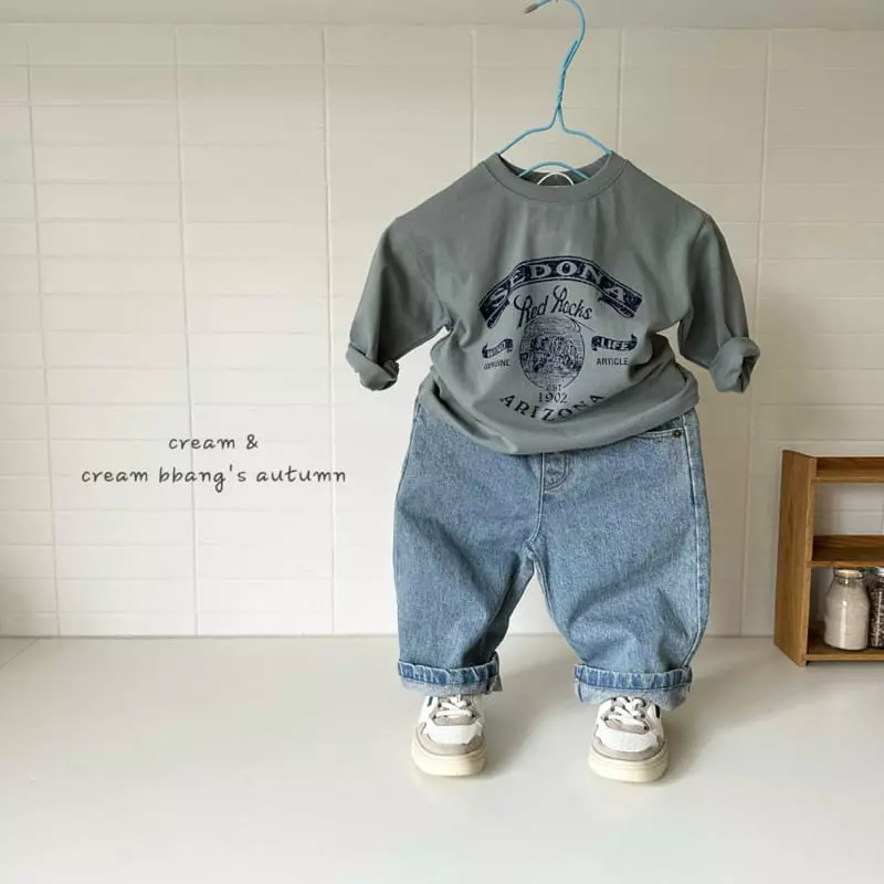 Cream Bbang - Korean Children Fashion - #designkidswear - Arijona Tee - 10