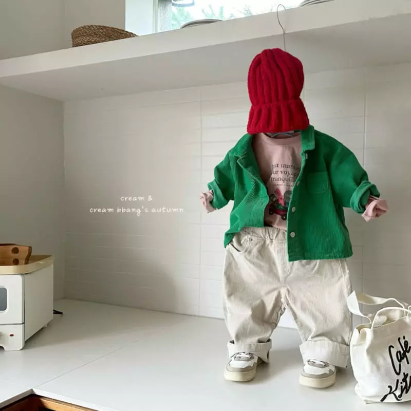 Cream Bbang - Korean Children Fashion - #designkidswear - Petit Tee - 7