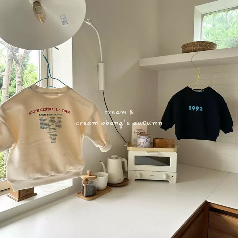 Cream Bbang - Korean Children Fashion - #discoveringself - 1992 Sweatshirt - 8