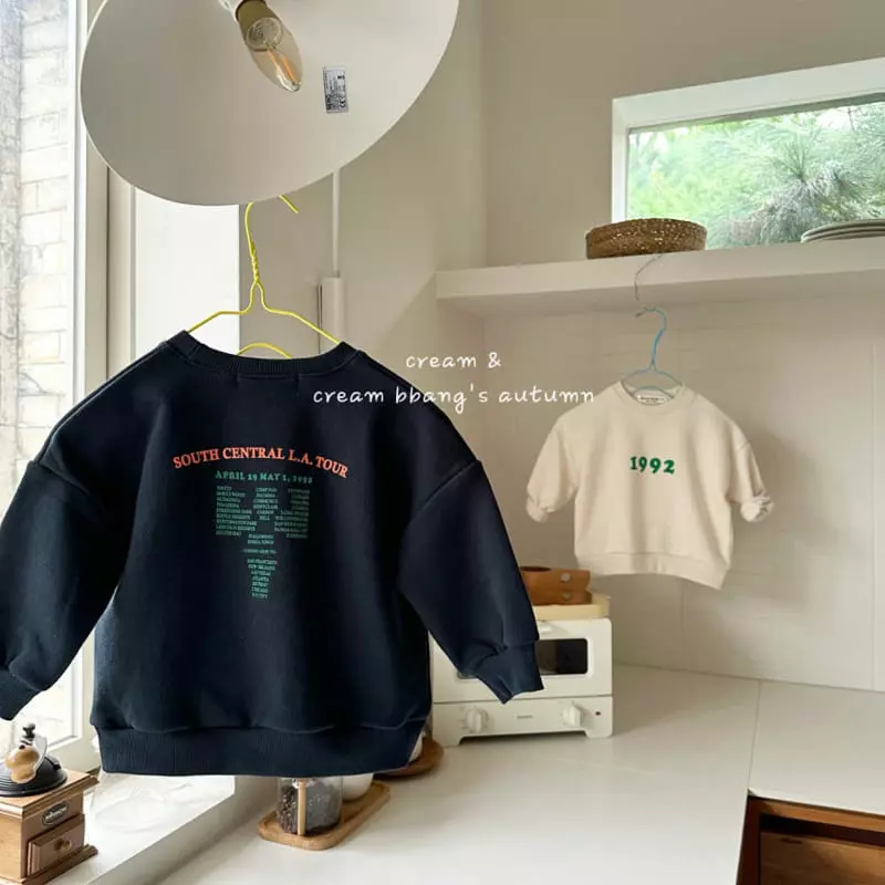Cream Bbang - Korean Children Fashion - #fashionkids - 1992 Sweatshirt - 9