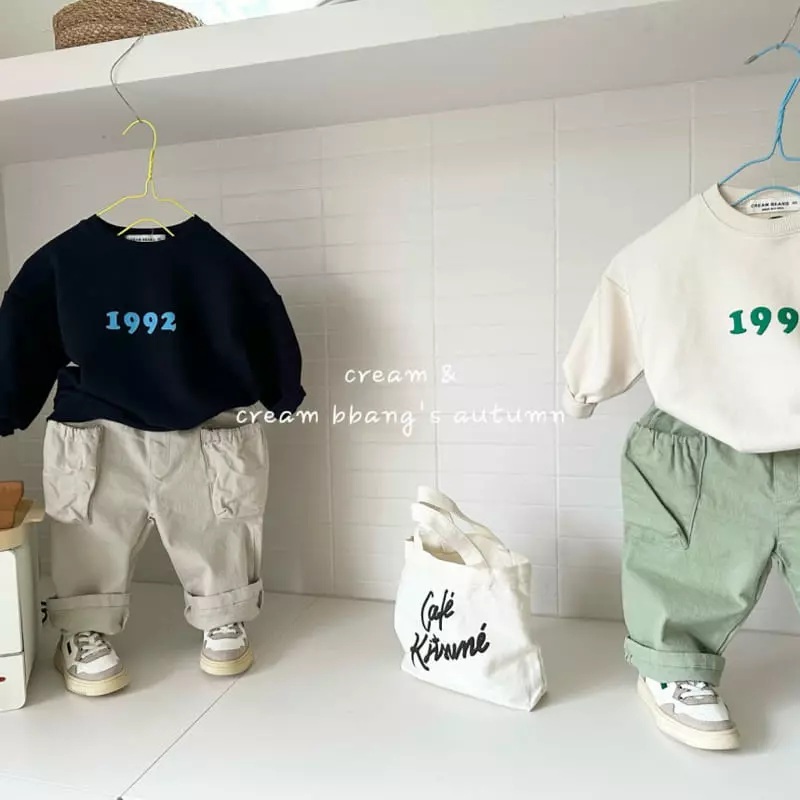 Cream Bbang - Korean Children Fashion - #kidsshorts - 1992 Sweatshirt - 10