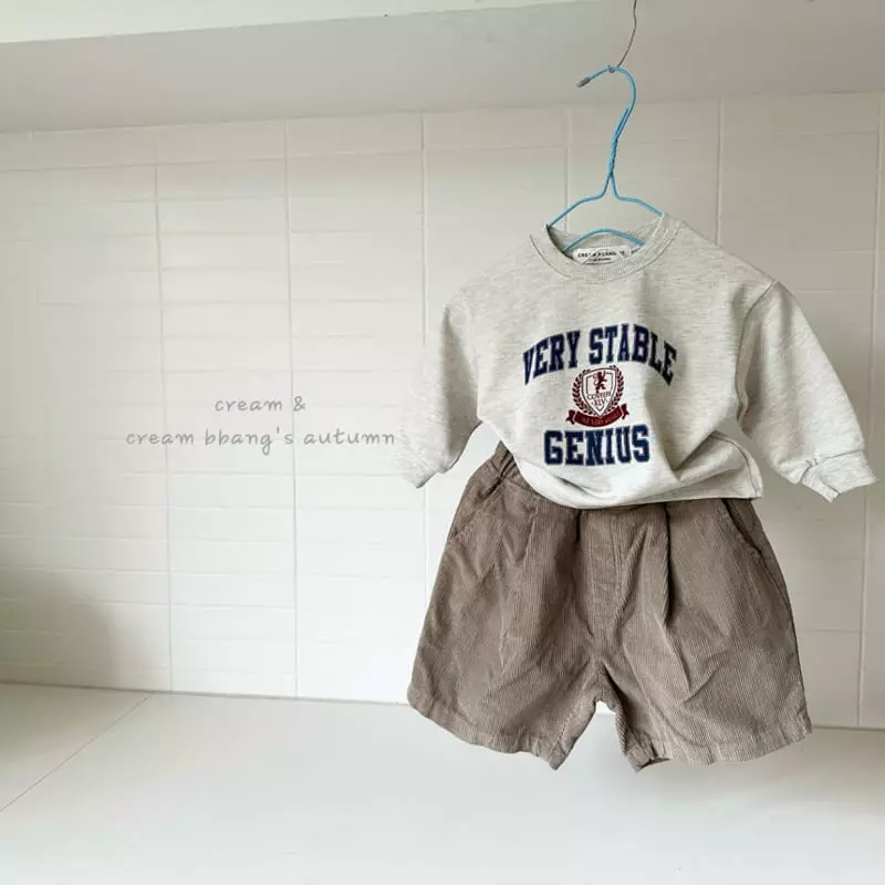 Cream Bbang - Korean Children Fashion - #kidsstore - Rib Shorts - 3