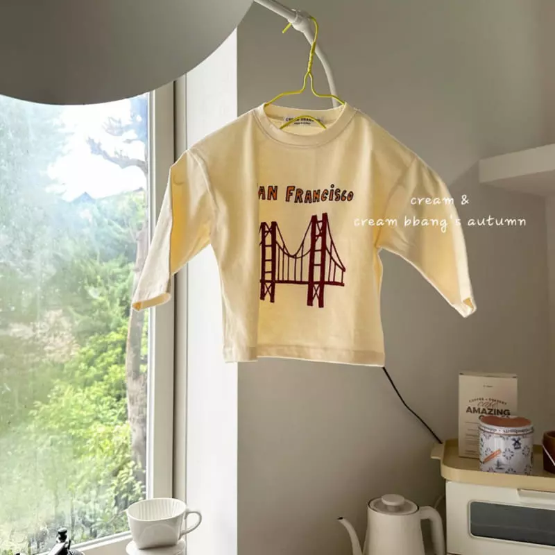 Cream Bbang - Korean Children Fashion - #kidsstore - San Francisco Tee - 2