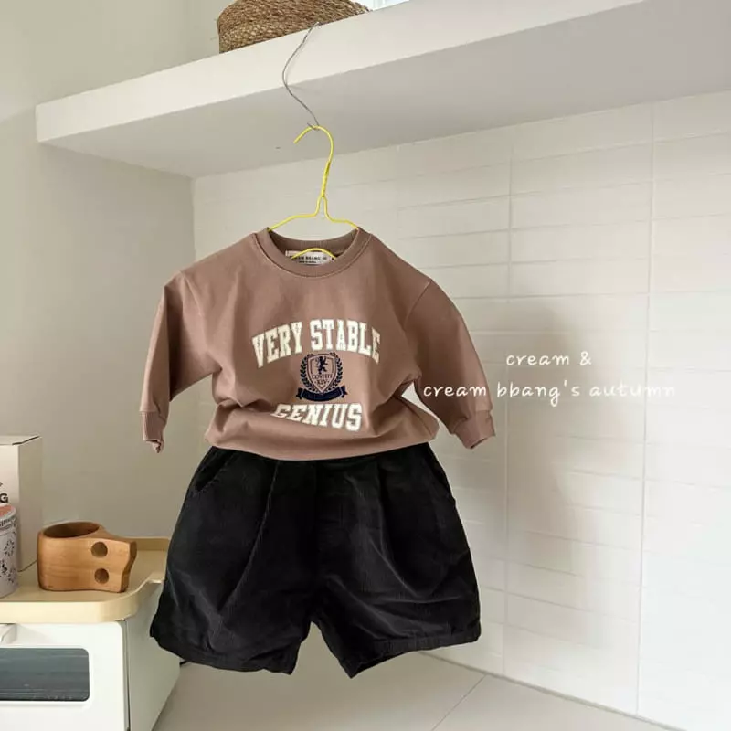Cream Bbang - Korean Children Fashion - #kidsstore - Rib Shorts - 4