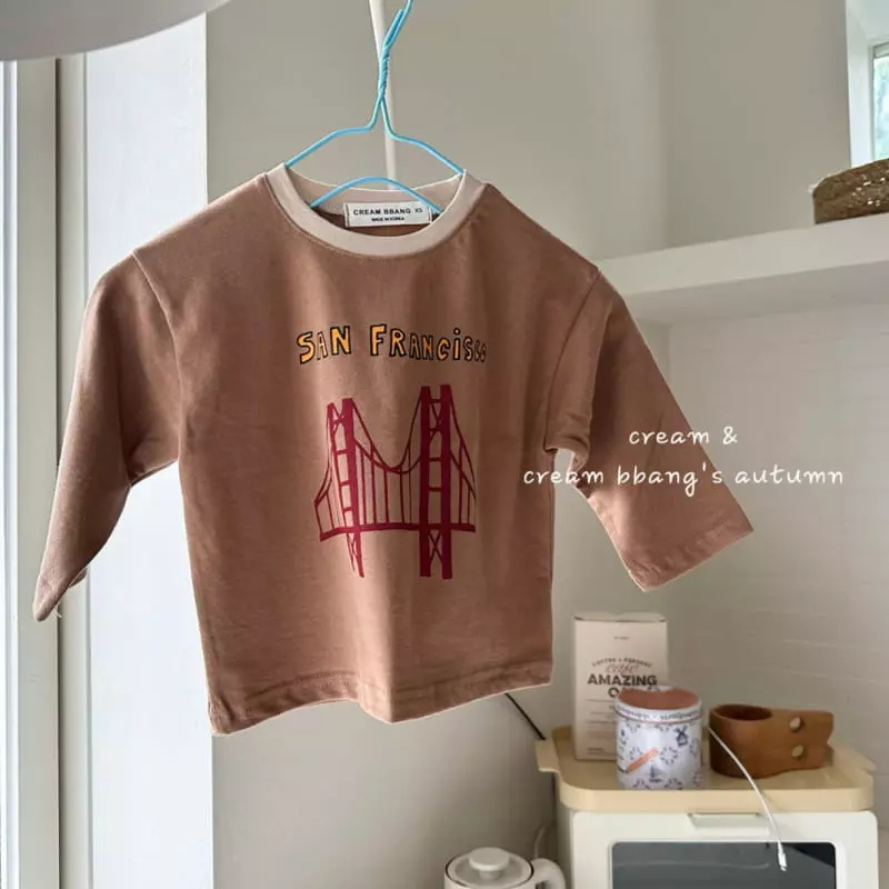 Cream Bbang - Korean Children Fashion - #kidzfashiontrend - San Francisco Tee - 3