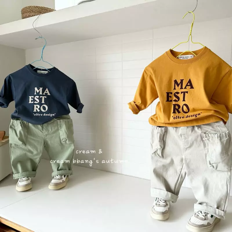 Cream Bbang - Korean Children Fashion - #kidzfashiontrend - Band Pants - 2