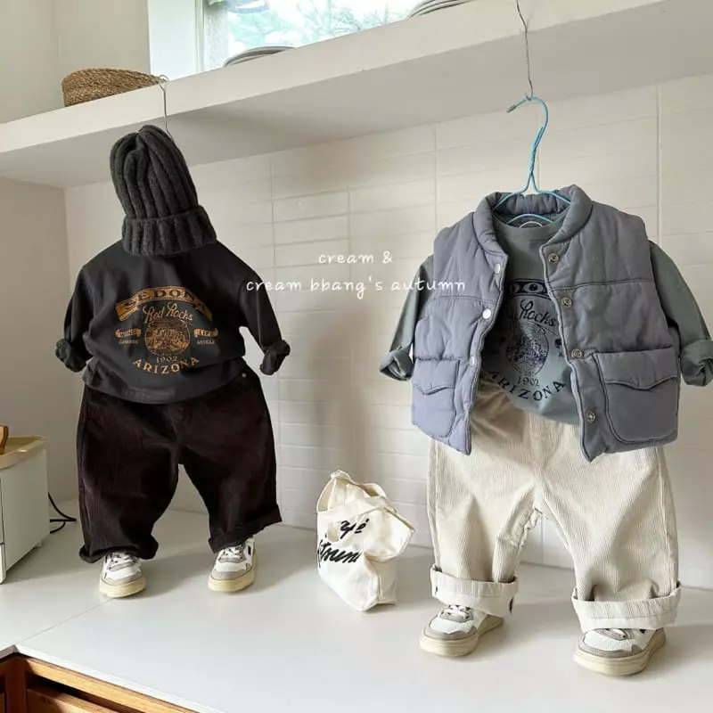 Cream Bbang - Korean Children Fashion - #magicofchildhood - Arijona Tee - 2