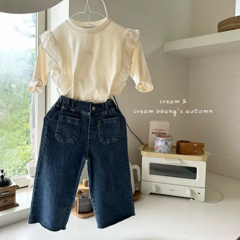 Cream Bbang - Korean Children Fashion - #magicofchildhood - Oliver Tee - 3