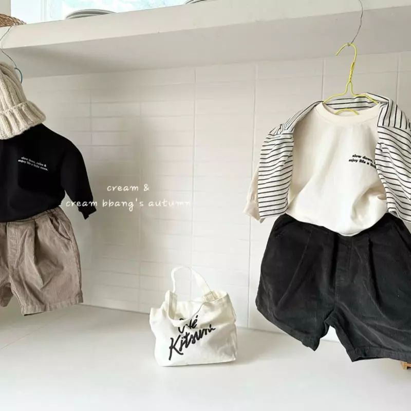 Cream Bbang - Korean Children Fashion - #minifashionista - Releax Tee - 12