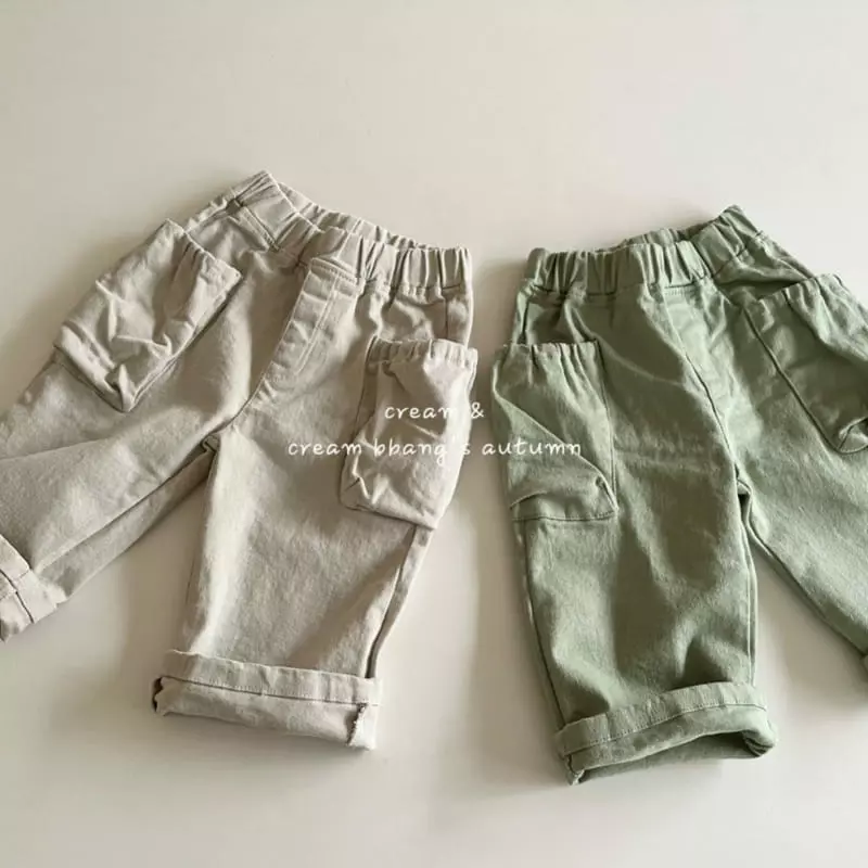 Cream Bbang - Korean Children Fashion - #minifashionista - Band Pants - 6