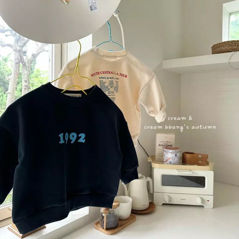 Cream Bbang - Korean Children Fashion - #prettylittlegirls - 1992 Sweatshirt