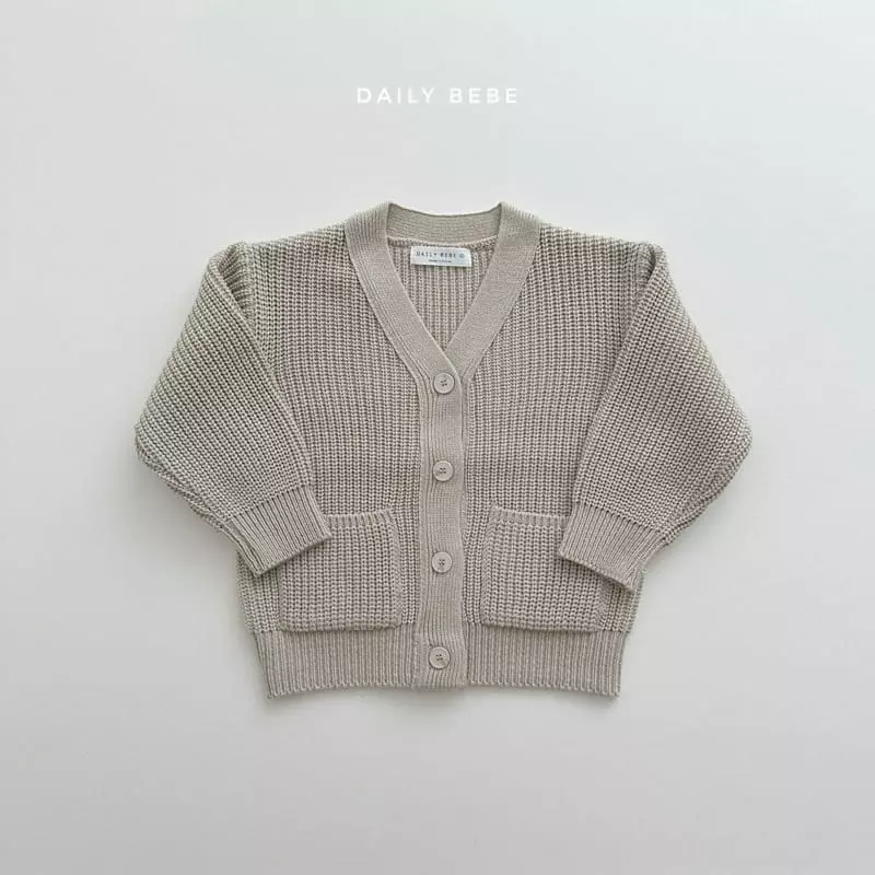 Daily Bebe - Korean Children Fashion - #Kfashion4kids - Fall Hazzi Cardigan