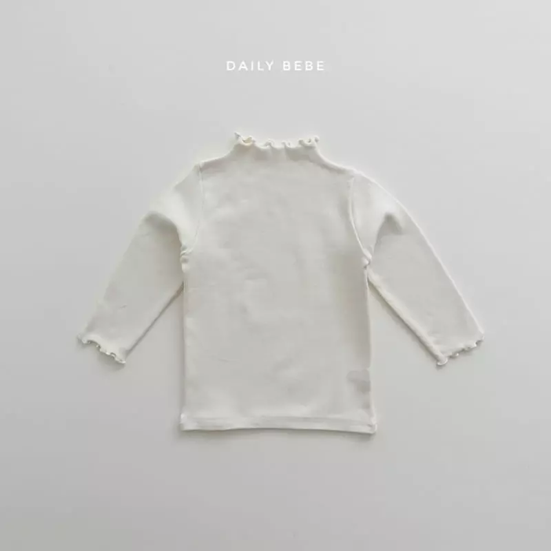 Daily Bebe - Korean Children Fashion - #Kfashion4kids - Frill Tee