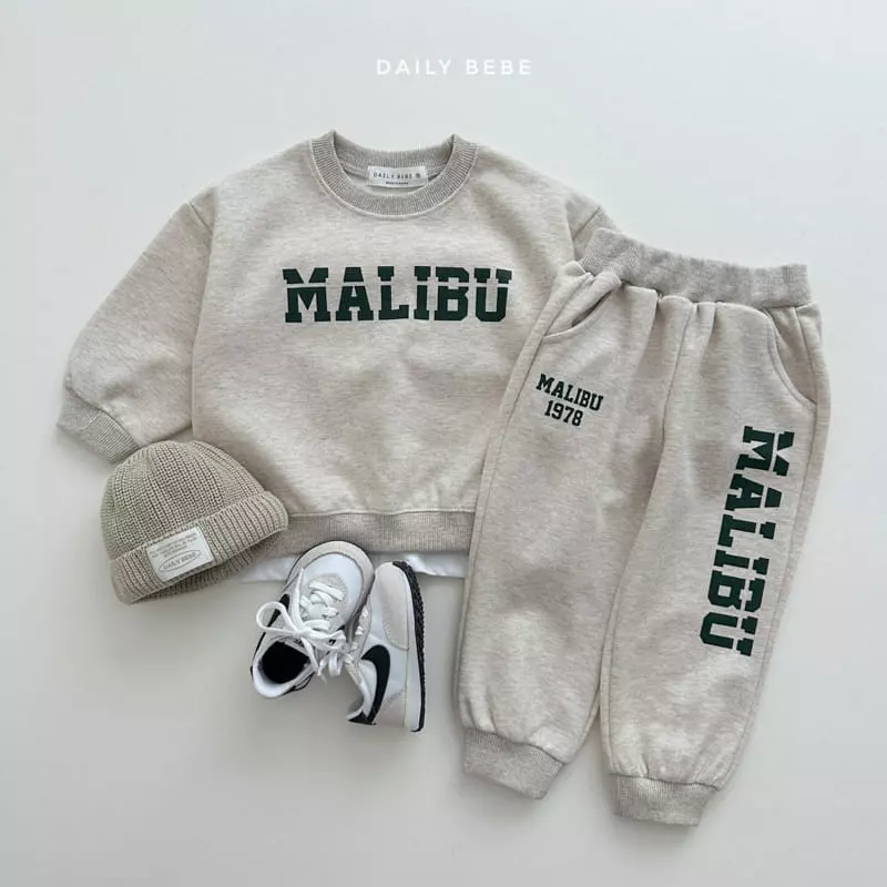 Daily Bebe - Korean Children Fashion - #childofig - Malivu Top Bottom Set