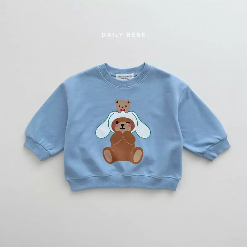 Daily Bebe - Korean Children Fashion - #prettylittlegirls - Bear Rio Top Bottom Set - 4